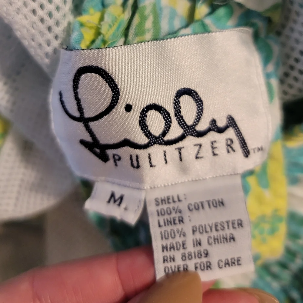 Lilly Pulitzer Vintage Lined Swim Trunks 5.5